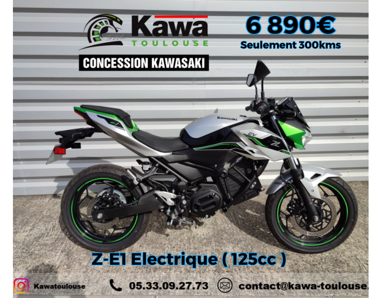 Notre Z-E1 ELECTRIQUE de démonstration est disponible à la vente