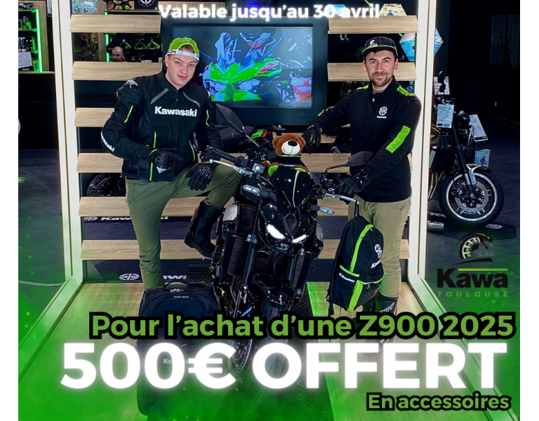 LANCEMENT Z900 - 500€ OFFERT